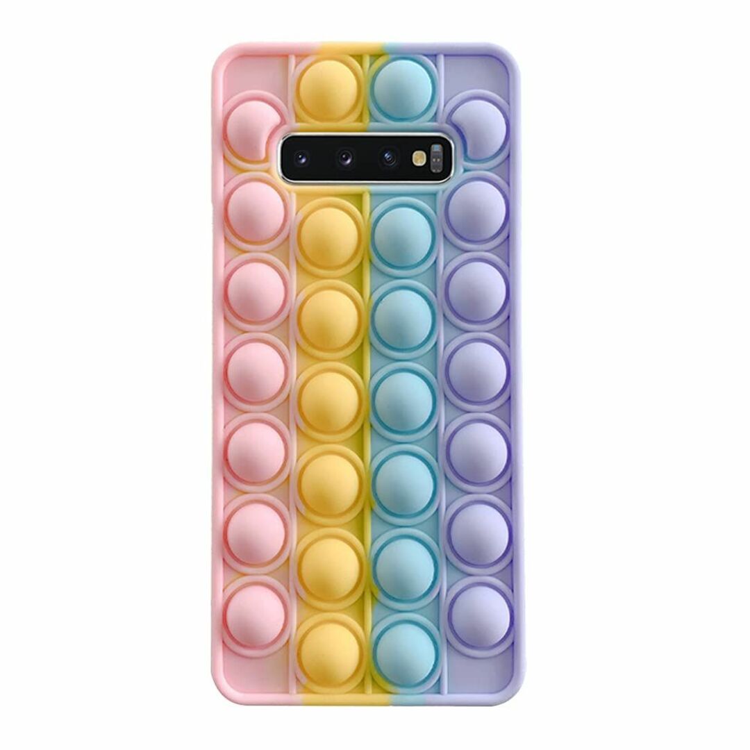 【サイズ:Galaxys10_色:彩色】YUYIB Galaxy s10 ケース