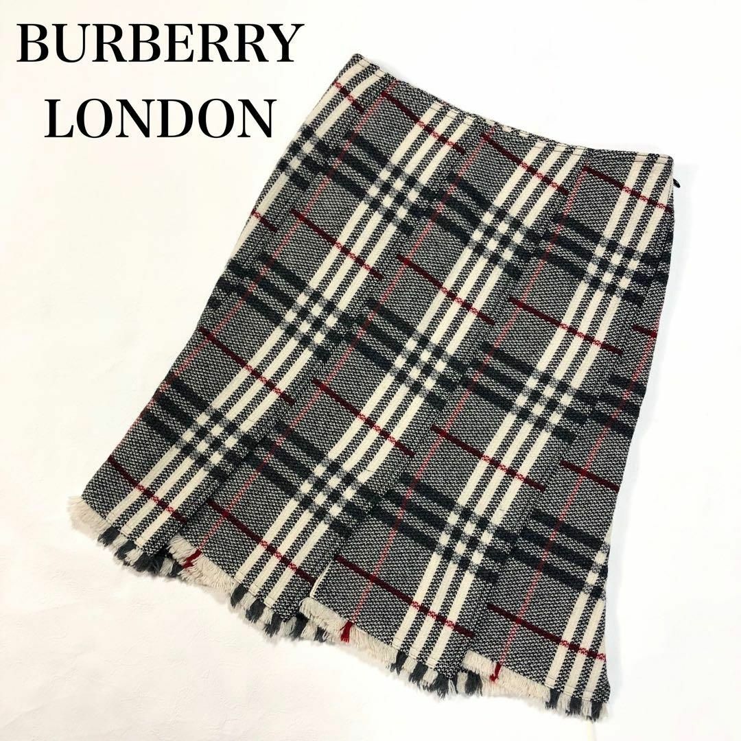 BURBERRY LONDONバーバリーロンドン ミックスツイードウール チェック