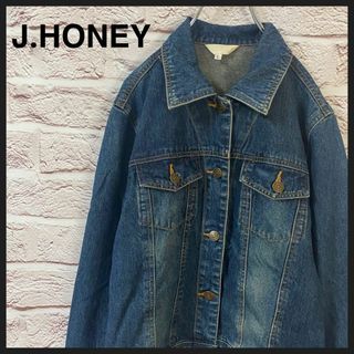 J.HONEY デニムジャケット　Gジャン メンズ　レディース　[ L ](Gジャン/デニムジャケット)