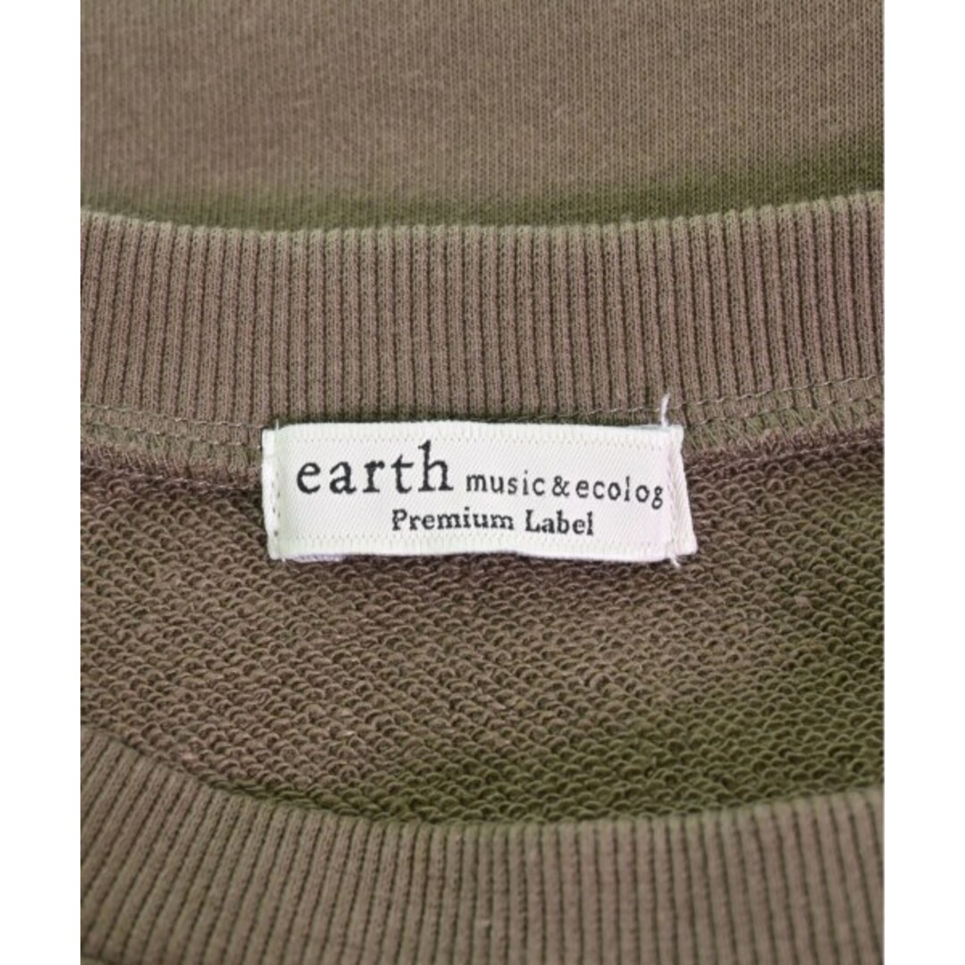 earth music & ecology(アースミュージックアンドエコロジー)のEARTH MUSIC&ECOLOGY Tシャツ・カットソー F 茶 【古着】【中古】 レディースのトップス(カットソー(半袖/袖なし))の商品写真