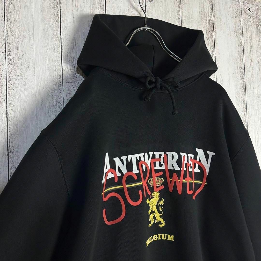 VETEMENTS ヴェトモン ANTWERPEN パーカー プルオーバー L