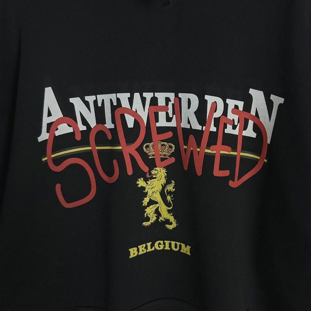 VETEMENTS - ヴェトモン パーカー ANTWERP SCREWED HOODIE 入手困難の