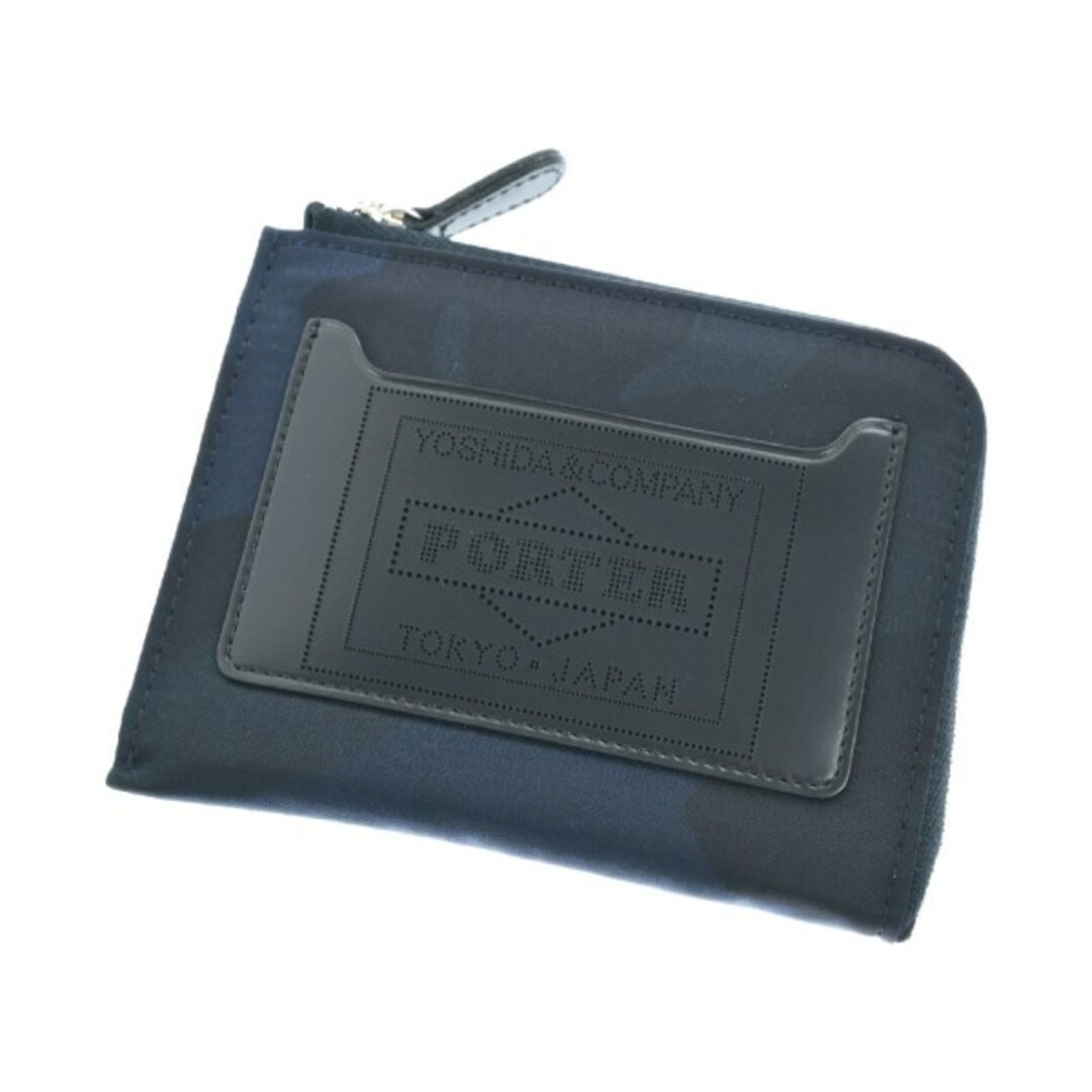 PORTER ポーター 財布・コインケース - 紺x黒xグレー系(迷彩) 【古着】【中古】 | フリマアプリ ラクマ