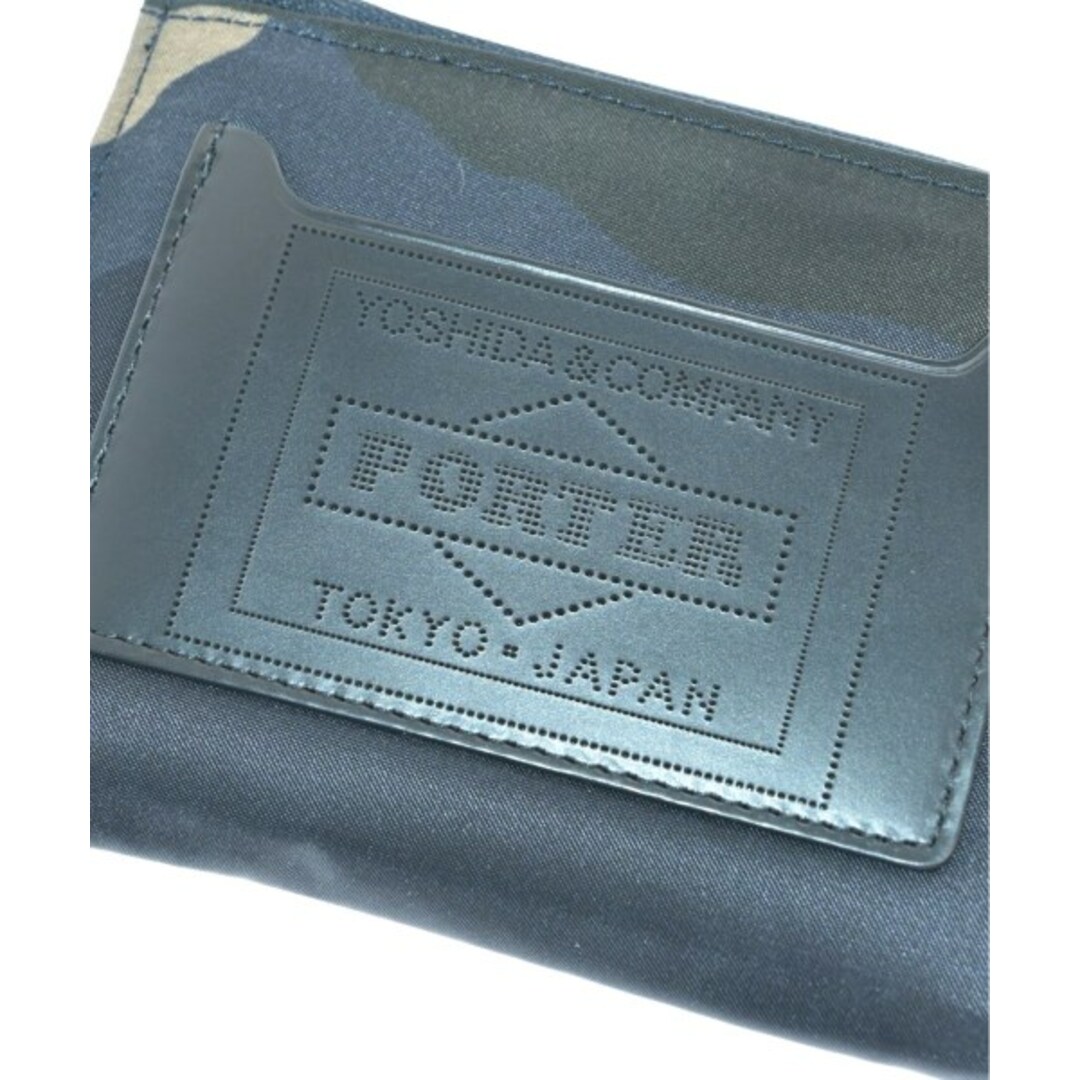 PORTER ポーター 財布・コインケース - 黒xカーキx紺(迷彩) 3