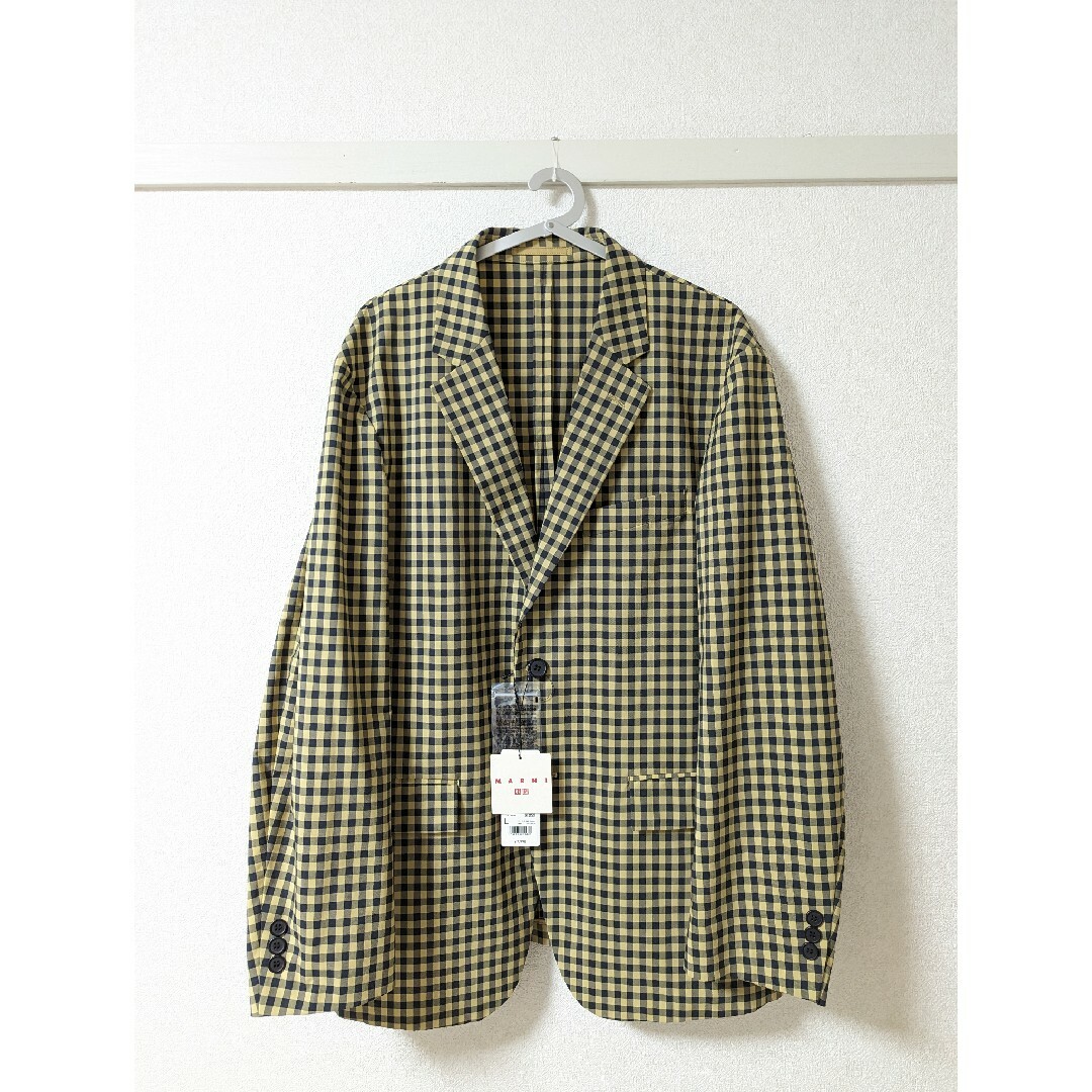 UNIQLO - 【タグ付き】UNIQLO×MARNI イエロー テーラード UNIQLO - 【タグ付き】UNIQLO×MARNI イエロー テーラード