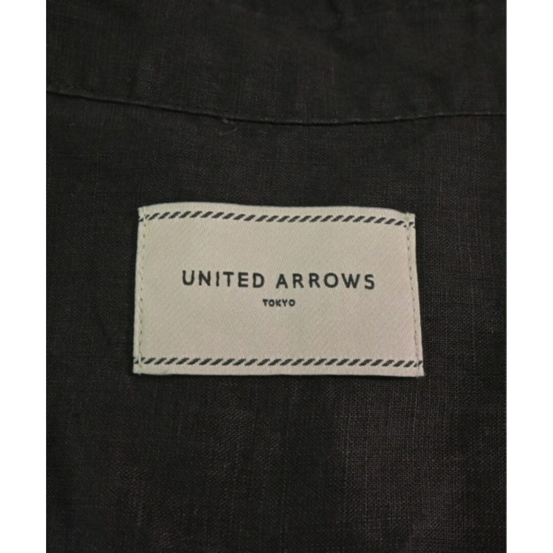 UNITED ARROWS(ユナイテッドアローズ)のUNITED ARROWS カジュアルシャツ 36(S位) こげ茶 【古着】【中古】 レディースのトップス(シャツ/ブラウス(長袖/七分))の商品写真