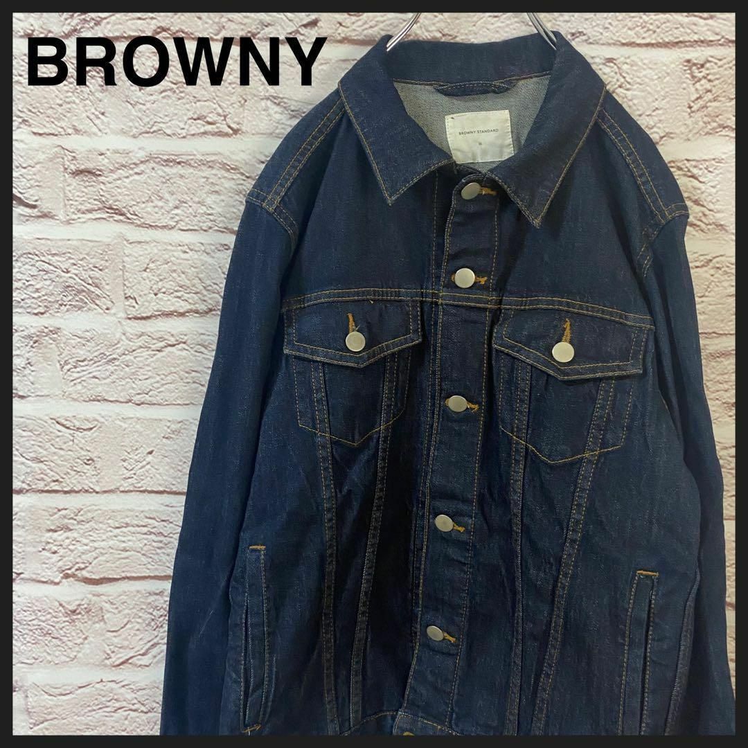 BROWNY デニムジャケット　Gジャン メンズ　レディース　[ M ]