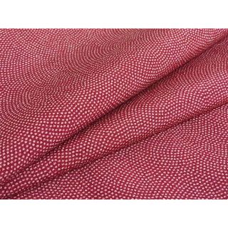 平和屋-こころ店■江戸小紋 寄せ小紋柄 家内安全 反端付き 着丈163cm 裄丈65.5cm 正絹 逸品 未使用 B-ag4088