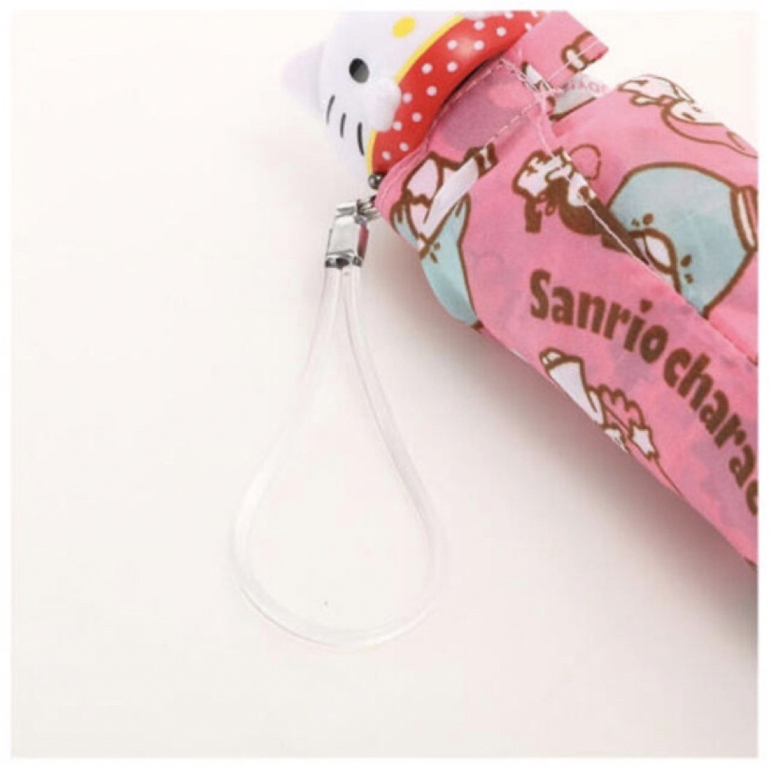 シナモロール(シナモロール)の【折り畳み傘】Sanrio シナモロール ダイカット パープル　新品 キッズ/ベビー/マタニティのこども用ファッション小物(傘)の商品写真