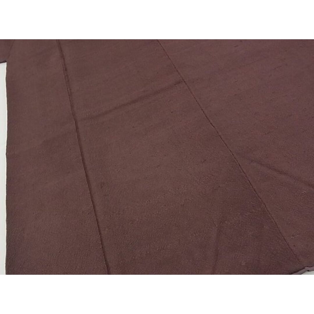 平和屋-こころ店■上質な小紋 紬地 切嵌鹿の子文 着丈164.5cm 裄丈63cm 正絹 逸品 未使用 A-ja4387