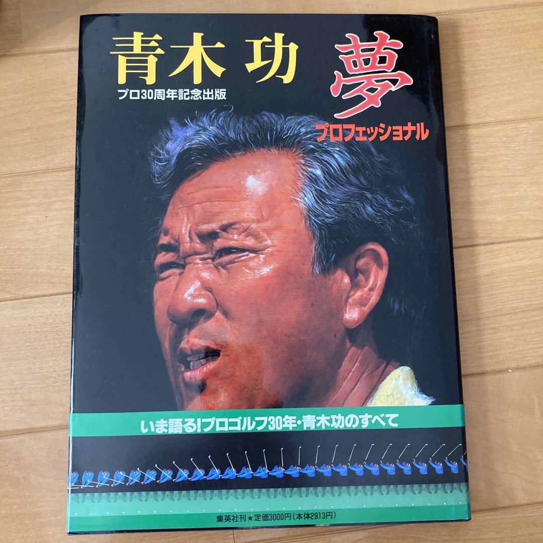 集英社(シュウエイシャ)の青木功　夢プロフェッショナル エンタメ/ホビーの本(趣味/スポーツ/実用)の商品写真