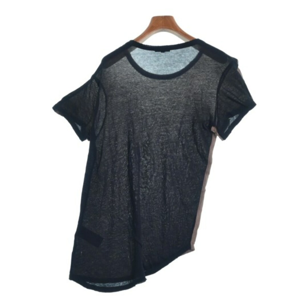 ANN DEMEULEMEESTER Tシャツ・カットソー S 黒xベージュ 【古着】【中古】