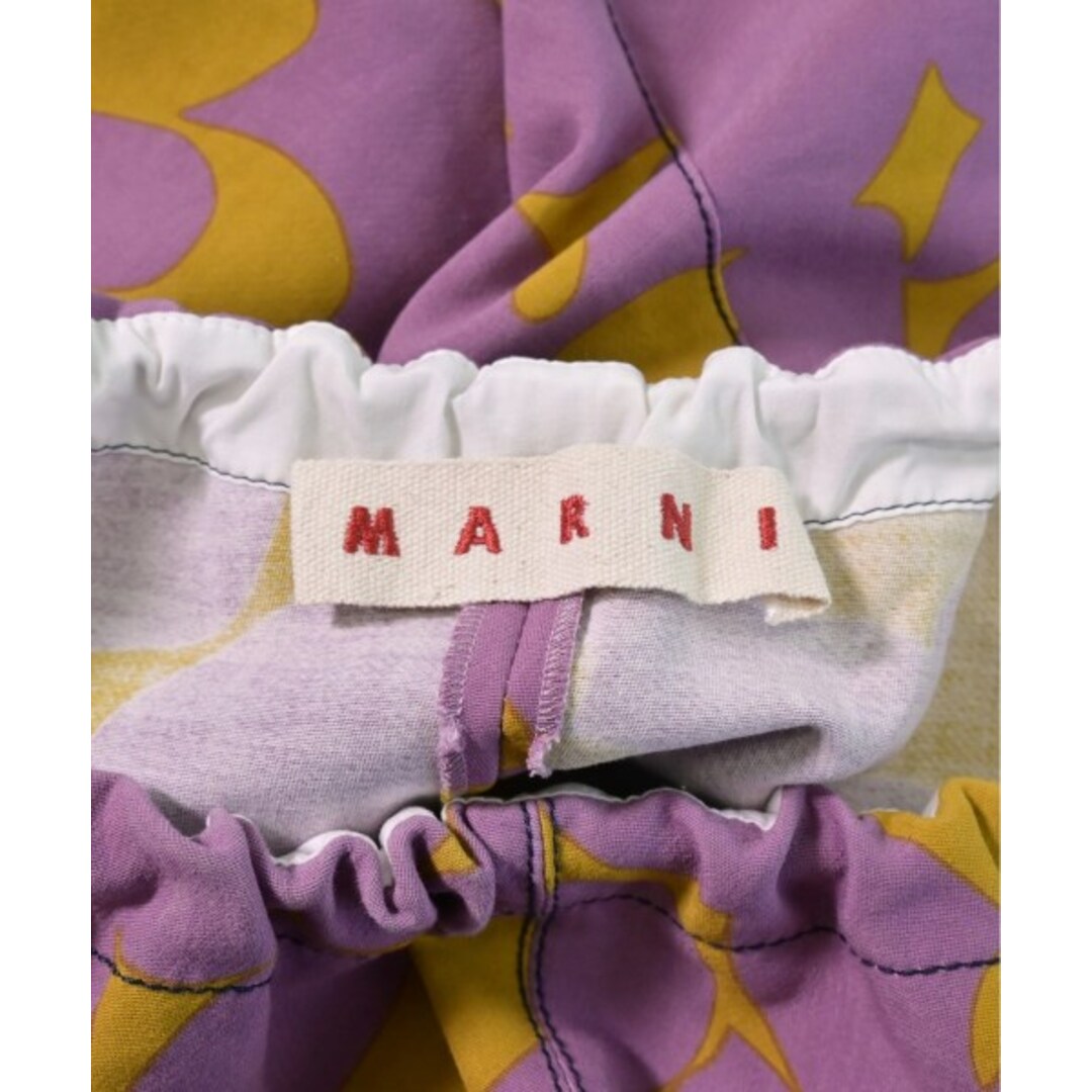 Marni(マルニ)のMARNI マルニ ブラウス -(M位) 紫xマスタード等(総柄) 【古着】【中古】 レディースのトップス(シャツ/ブラウス(長袖/七分))の商品写真
