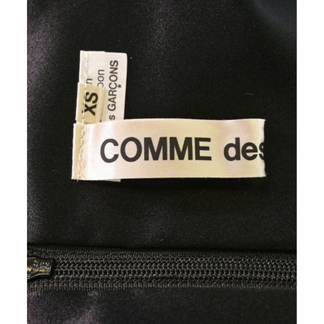 COMME des GARCONS(コムデギャルソン)のCOMME des GARCONS コムデギャルソン ワンピース XS 黒 【古着】【中古】 レディースのワンピース(ひざ丈ワンピース)の商品写真