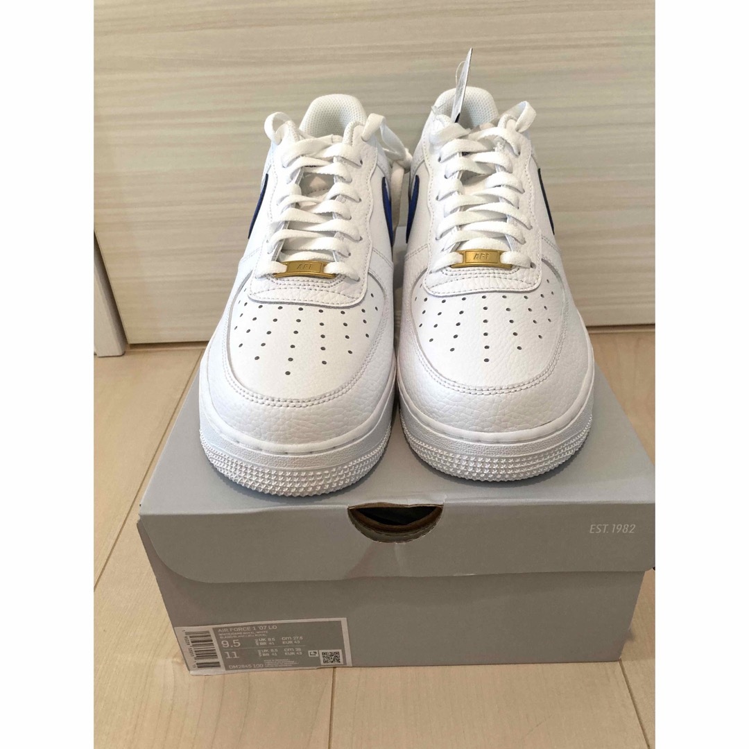 NIKE ナイキ AIR FORCE 1 エアフォース1 ブルー 27.5 cm