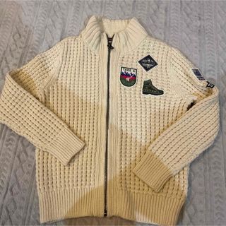 トミーヒルフィガー(TOMMY HILFIGER)のトミーヒルフィガ　ジップアップカーディガン(カーディガン)