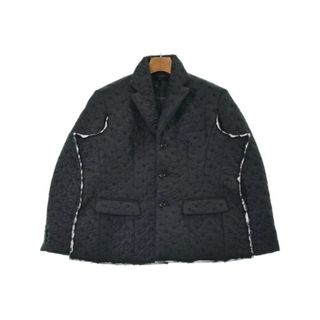 コムデギャルソン(COMME des GARCONS)のCOMME des GARCONS ジャケット（その他） XS 黒(総柄) 【古着】【中古】(その他)