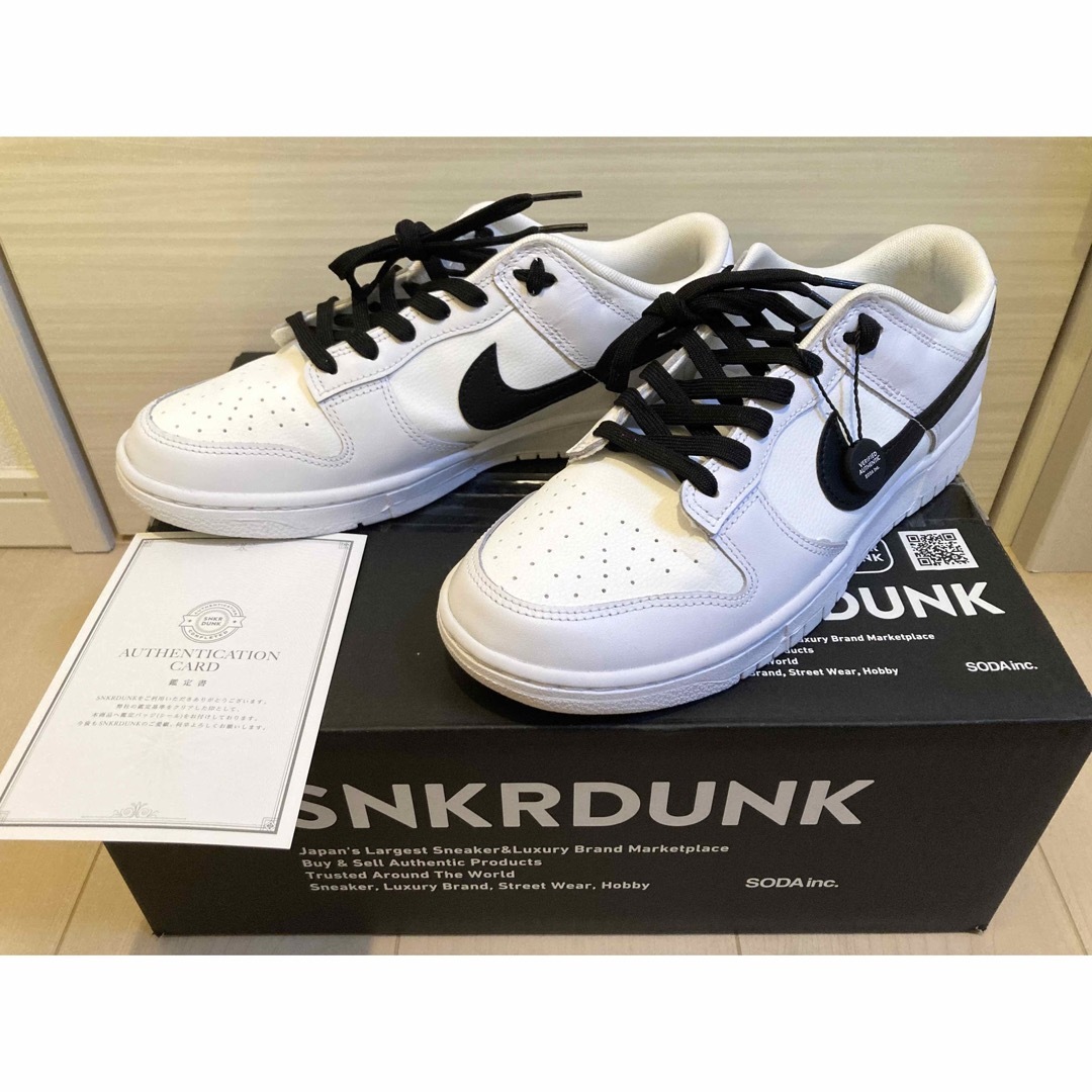 27.5cm Nike Dunk Black/White DJ6188-101の+rallysantafesinooficial.com