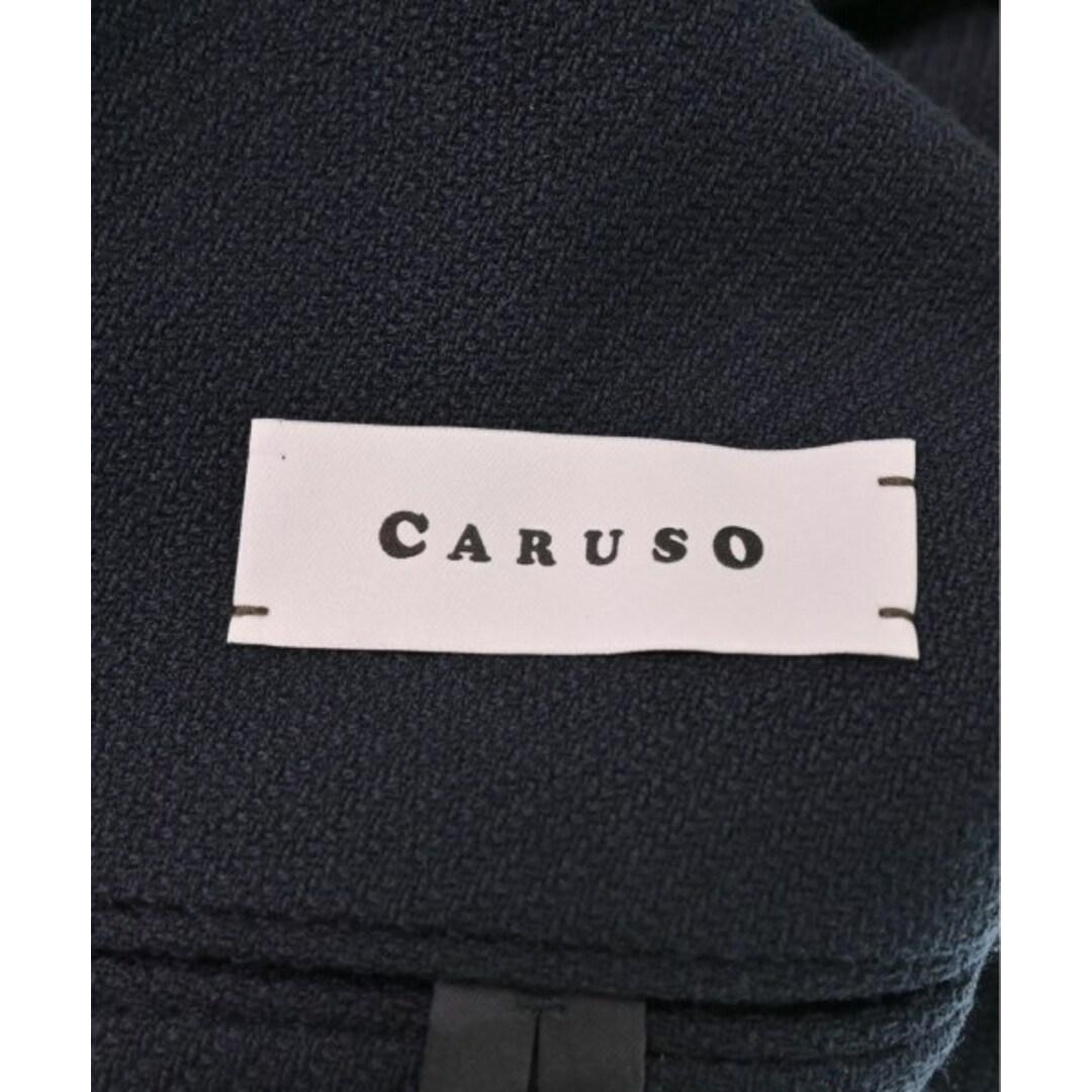 CARUSO カルーゾ ジャケット -(XXL位) 紺 【古着】【中古】 メンズのジャケット/アウター(その他)の商品写真