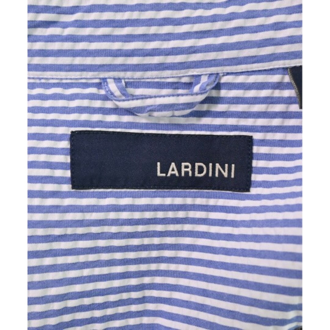 LARDINI(ラルディーニ)のLARDINI ラルディーニ ジャケット M 青x白(ボーダー) 【古着】【中古】 メンズのジャケット/アウター(その他)の商品写真
