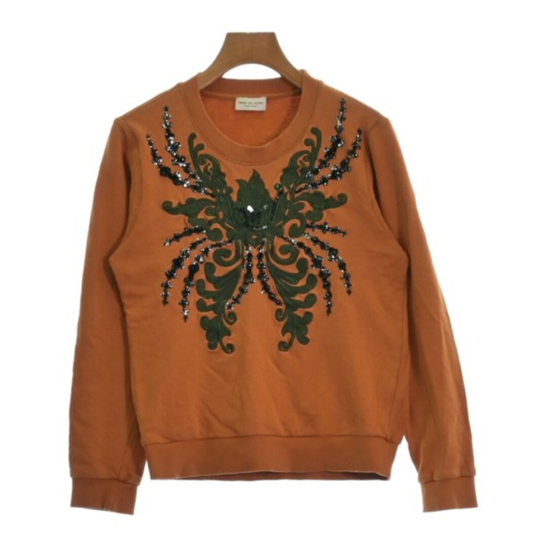 DRIES VAN NOTEN(ドリスヴァンノッテン)のDRIES VAN NOTEN ドリスヴァンノッテン スウェット XS オレンジ 【古着】【中古】 レディースのトップス(トレーナー/スウェット)の商品写真