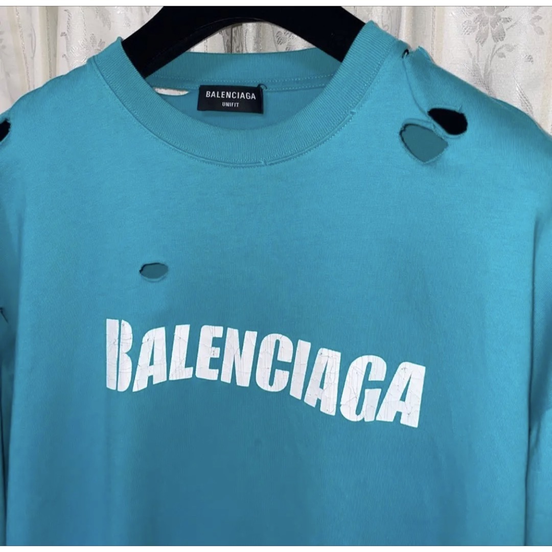 BALENCIAGA 21SS デストロイTシャツ