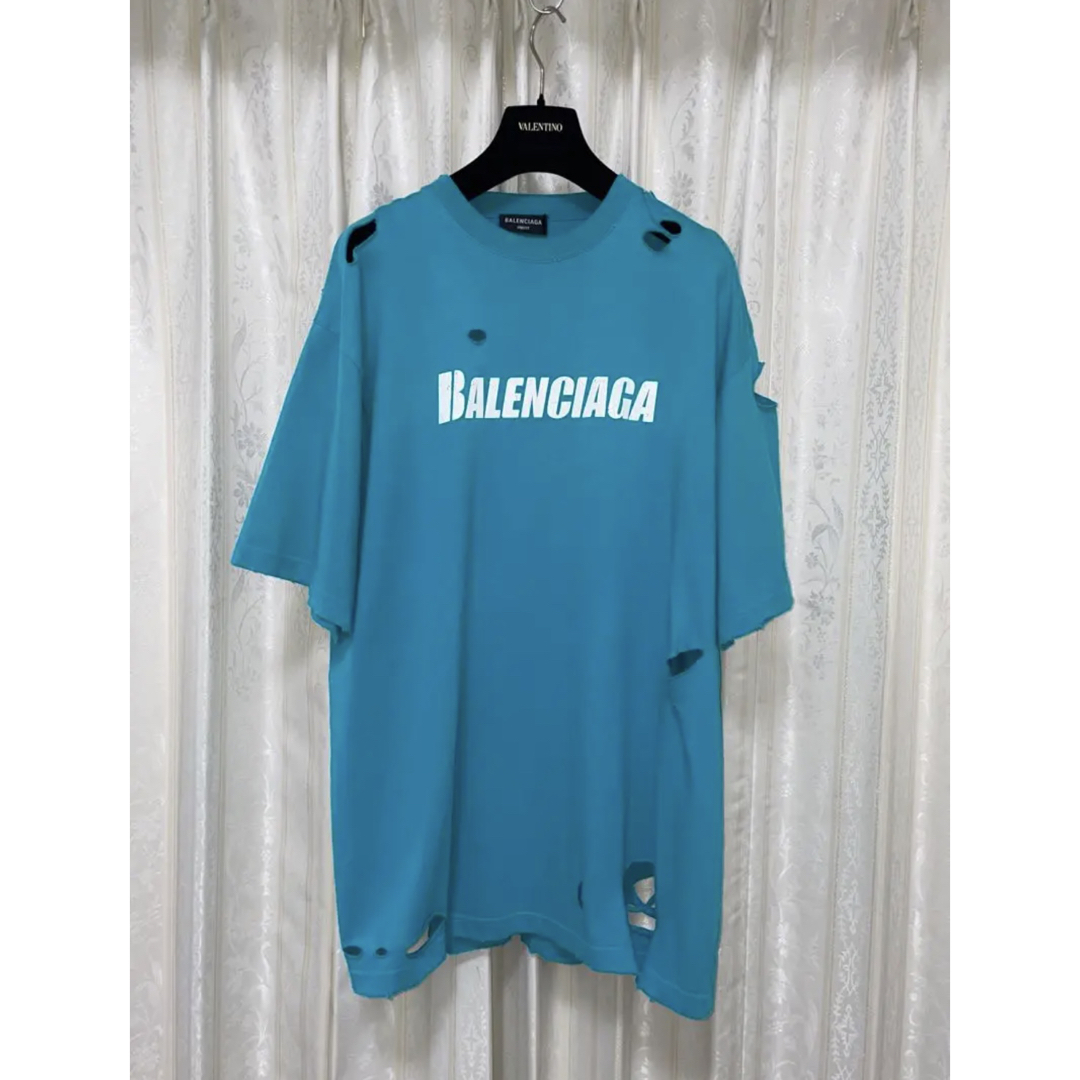 BALENCIAGA 21SS デストロイTシャツ