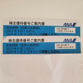 エーエヌエー(ゼンニッポンクウユ)(ANA(全日本空輸))のANA株主優待券　2枚(航空券)