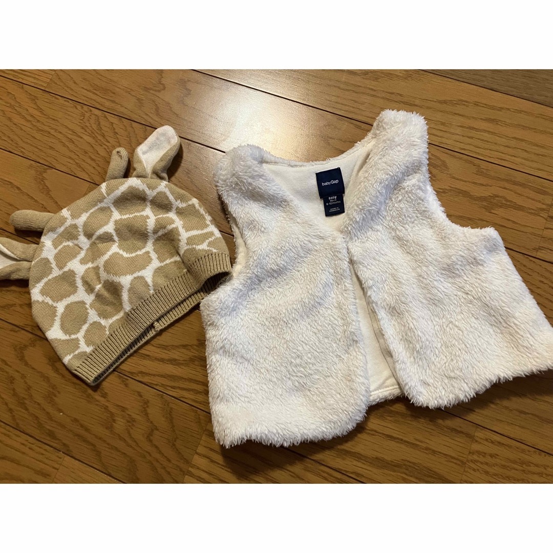 babyGAP(ベビーギャップ)のbaby GAP 帽子&ファーベスト キッズ/ベビー/マタニティのこども用ファッション小物(帽子)の商品写真