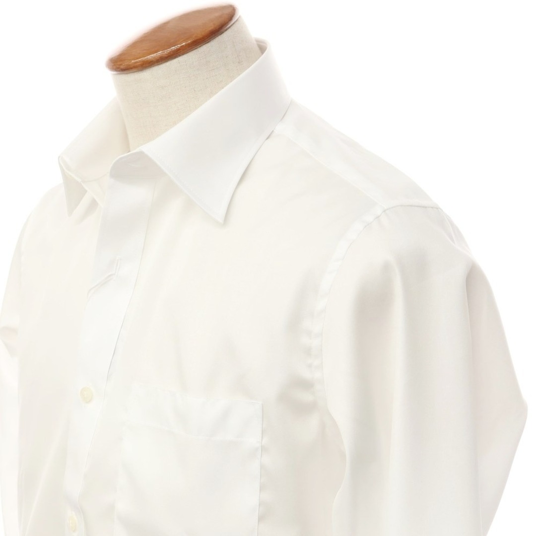 【未使用】ダーバン D’URBAN コットン レギュラーカラー ドレスシャツ ホワイト【サイズ40-80】【メンズ】