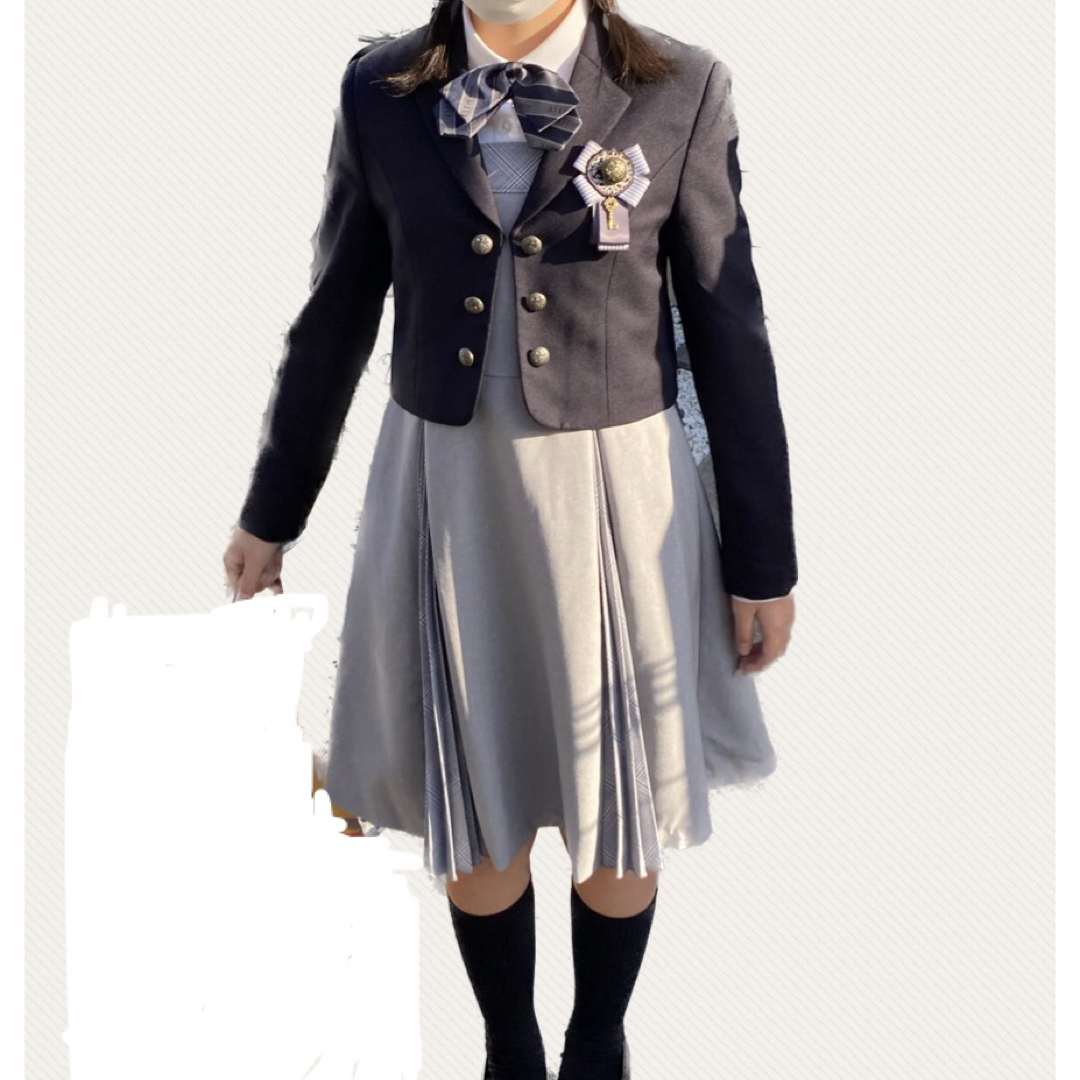 【美品】ELLE EN NOIR フォーマル 制服 卒業式 キッズ 女の子