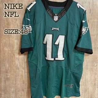 ナイキ(NIKE)のNIKE ナイキ　NFL フィラデルフィア・イーグルス　ゲームシャツ　グリーン(Tシャツ/カットソー(半袖/袖なし))