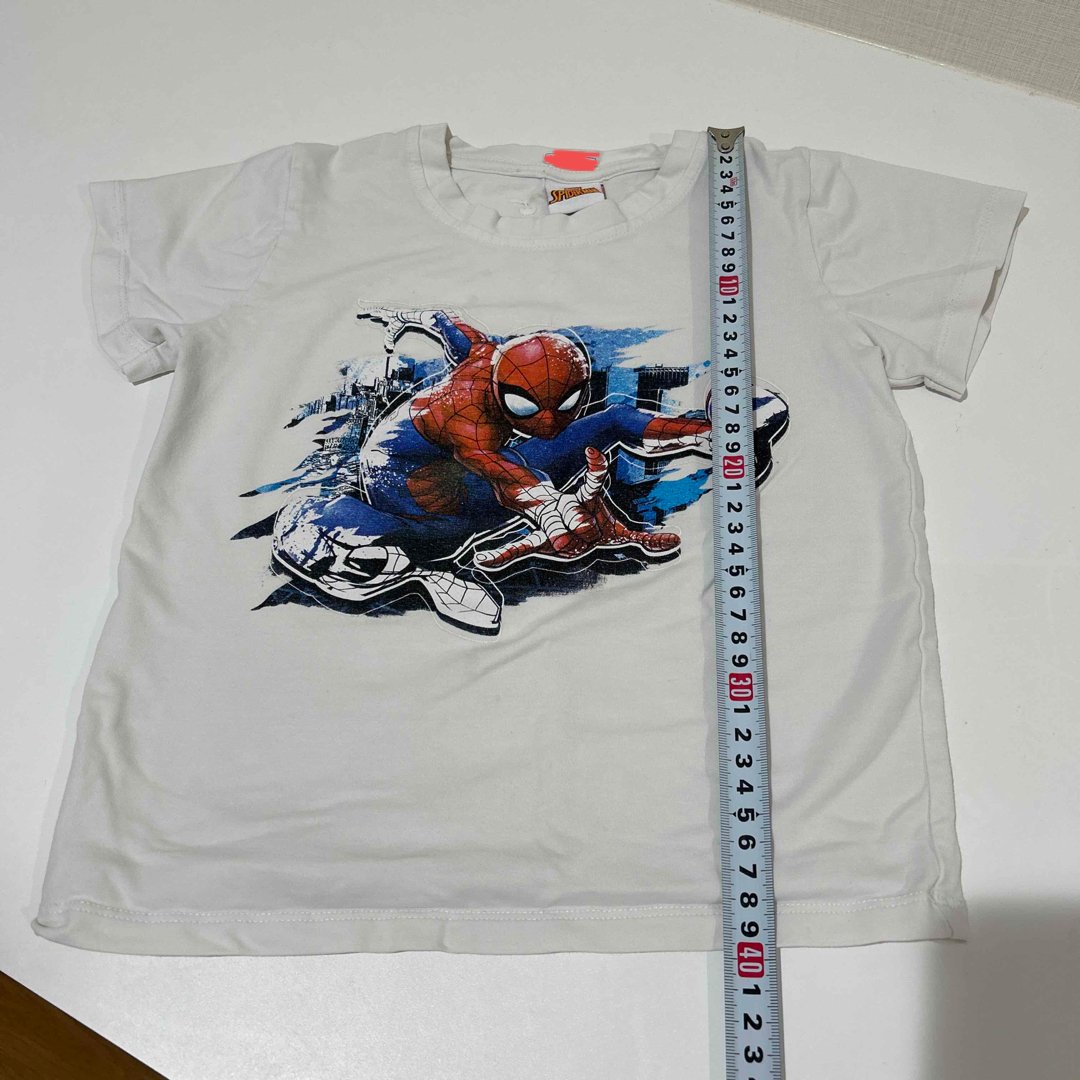 MARVEL(マーベル)のスパイダーマンTシャツ　2枚セット　110サイズ キッズ/ベビー/マタニティのキッズ服男の子用(90cm~)(Tシャツ/カットソー)の商品写真