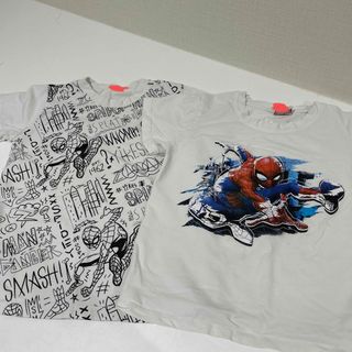 マーベル(MARVEL)のスパイダーマンTシャツ　2枚セット　110サイズ(Tシャツ/カットソー)