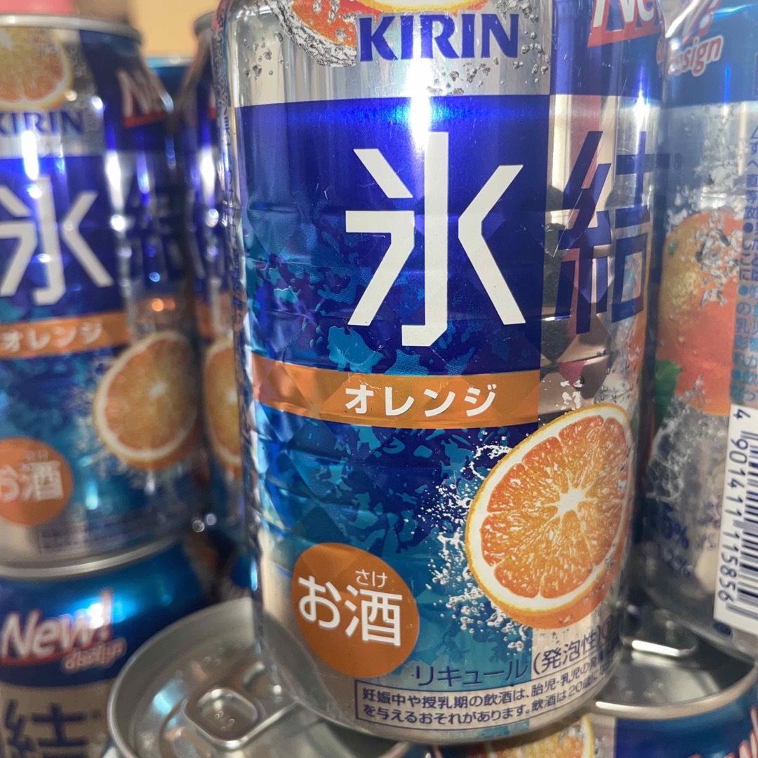 キリン(キリン)のキリン　氷結オレンジ 食品/飲料/酒の酒(リキュール/果実酒)の商品写真