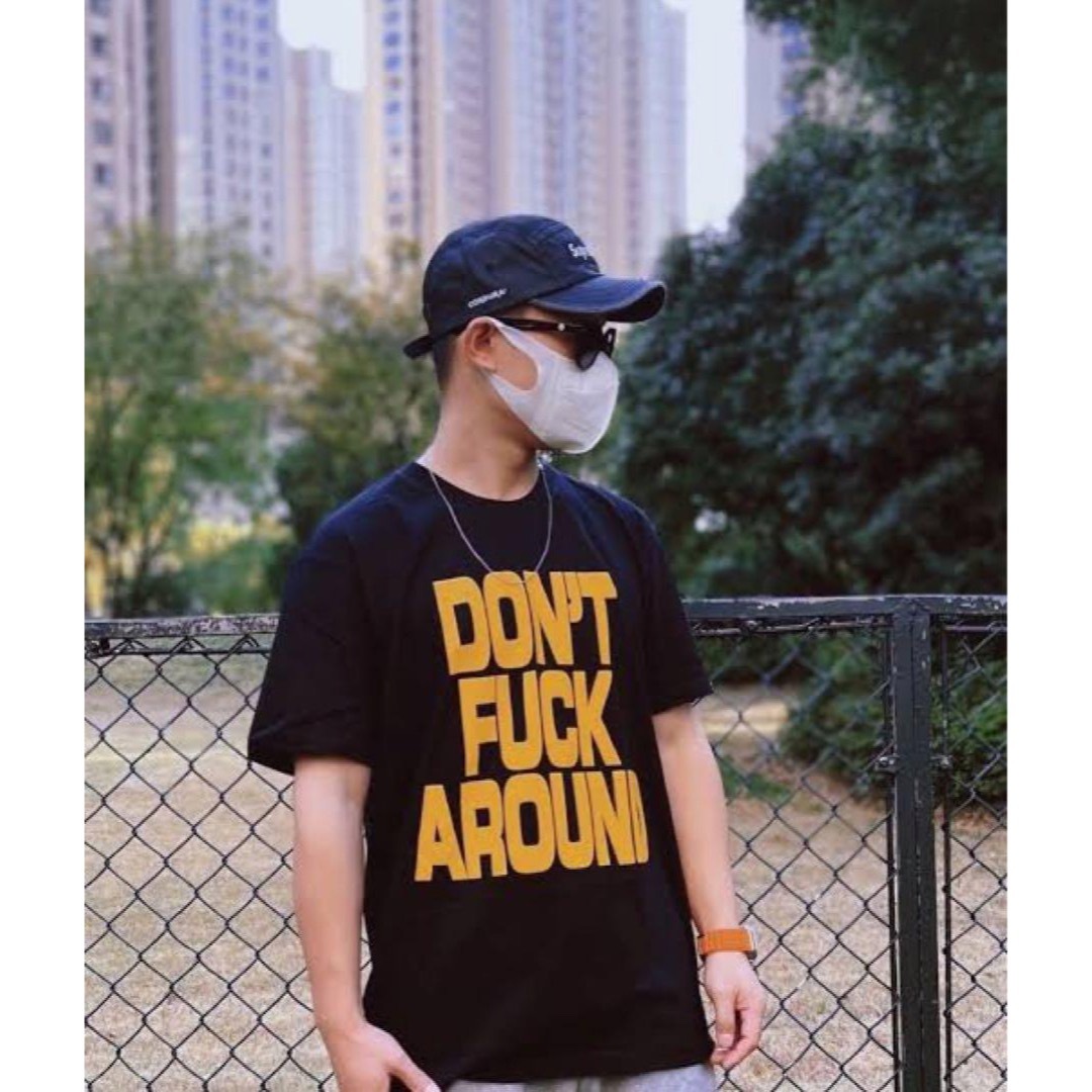 Supreme - Supreme Don't Fuck Around Tee Tシャツの通販 by ブラック ...