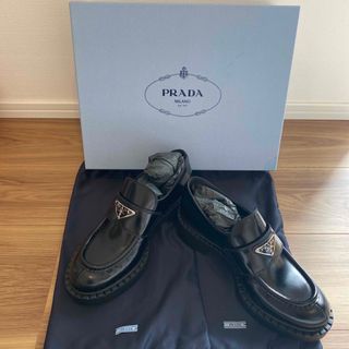 プラダ(PRADA)のPRADA ローファー 37(ローファー/革靴)