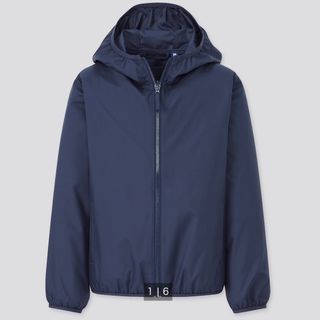 ユニクロ(UNIQLO)のユニクロ　ポケッタブルUVカットパーカー　キッズ　160(ジャケット/上着)