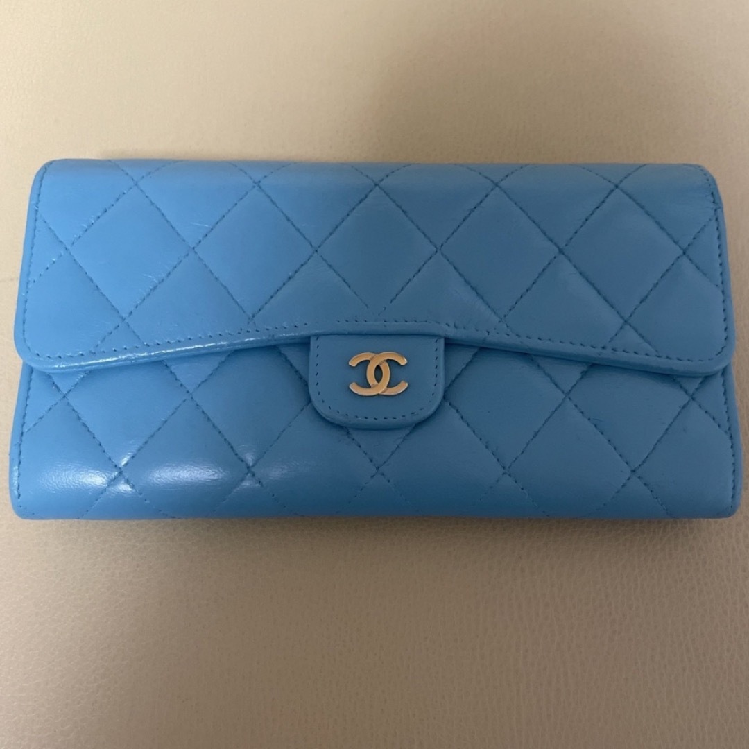 【正規品・極美品】CHANEL ロングフラップウォレット