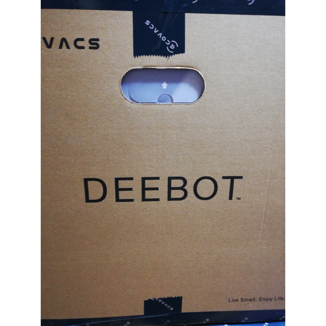 ECOVACS(エコバックス)の新品・保証ありエコバックス DEEBOT T9+ ロボット掃除機  水拭き機能 スマホ/家電/カメラの生活家電(掃除機)の商品写真