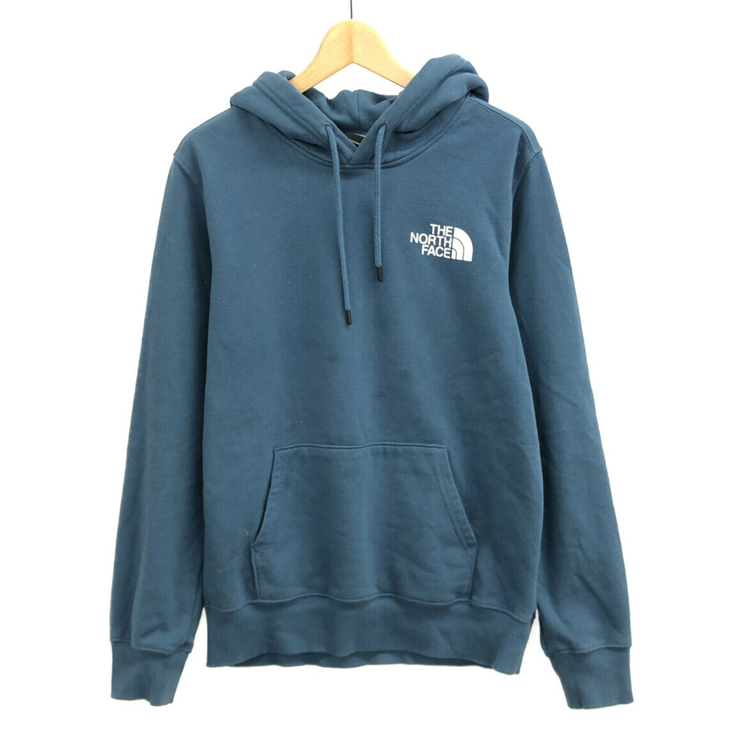 ザ ノースフェイス TNF ベア パーカー プルオーバーフーディ L ブルー