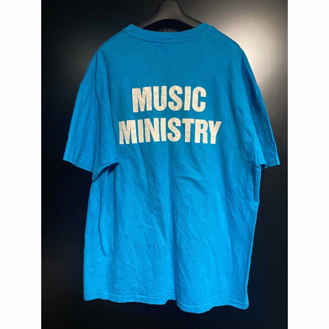 激レア90'S当時物 MINISTRY Tシャツ ヴィンテージ サイズXL激レア90