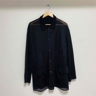 【モード】Y's YOHJI YAMAMOTO 襟加工デザイン テーラードJKT