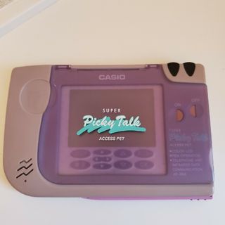 カシオ(CASIO)のスーパーピッキートーク(携帯用ゲーム機本体)