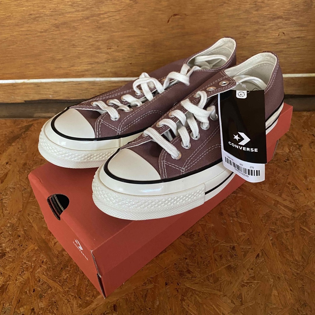 コンバース ct70 27.0cm CONVERSE サドル あずき-