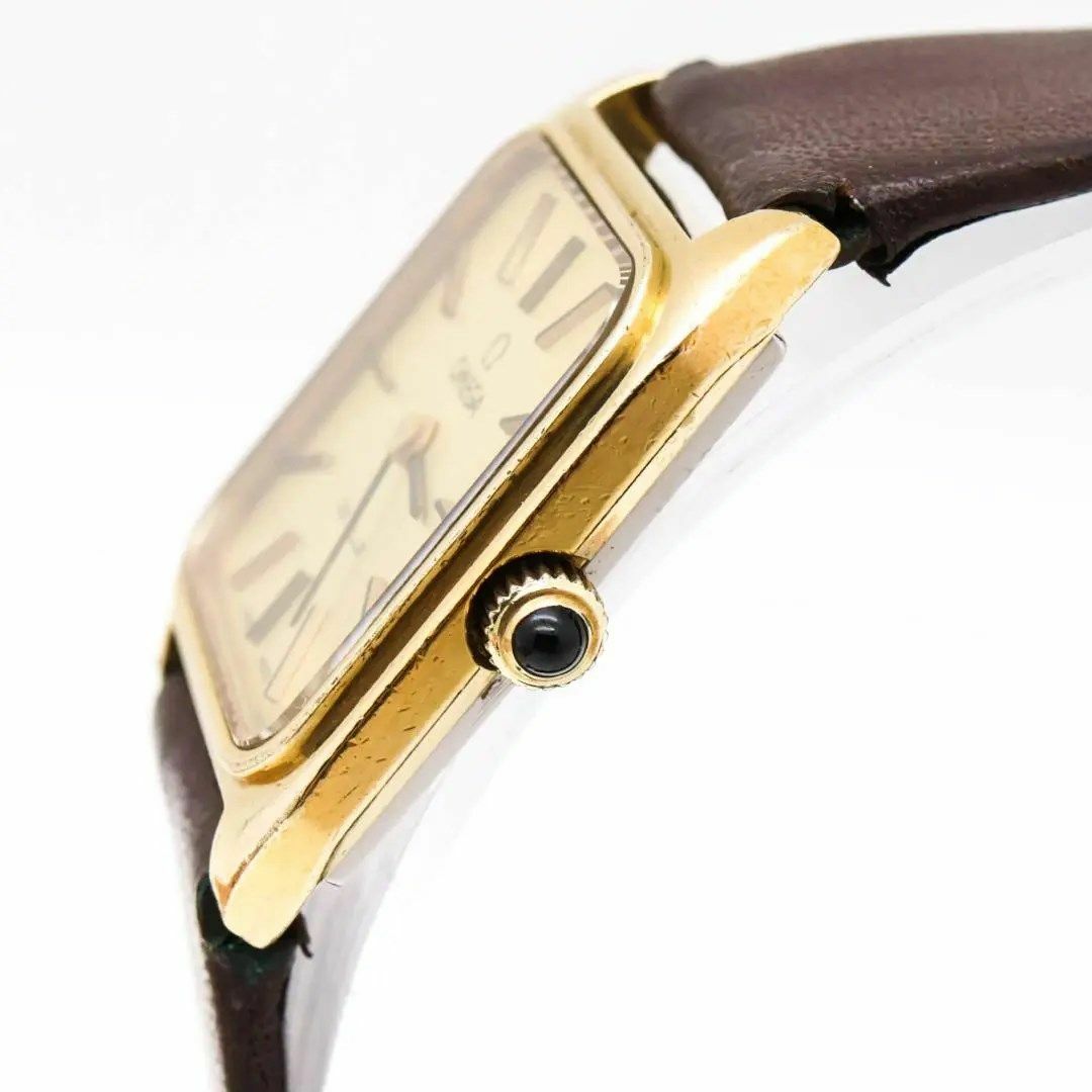 希少》OMEGA DE VILLE 腕時計 ゴールド 手巻き 機械式p - 腕時計