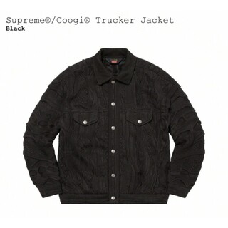 Supreme Coogi Trucker Jacket ブラック XLサイズ