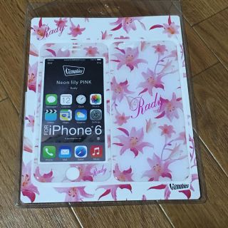 レディー(Rady)のRady iPhone6 iPhone6s プロテクター ネオンリリー(iPhoneケース)