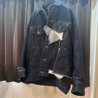 sacai デニムボアジャケット