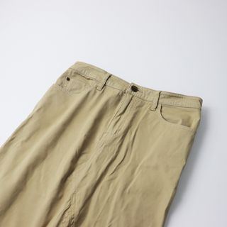 ヘルシーデニム Healthy denim コットン ストレッチスカート 38/ベージュ ボトムス【2400013521116】(ひざ丈スカート)